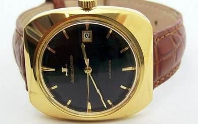 Vintage 18k Gold Plated JAEGER-LeCOULTRE Watch c.1970s