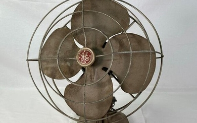 Vintage 1950's General Electric Oscillating Fan MCM