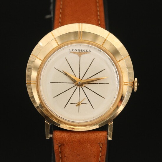 Vintage Longines Gold Filled Stem Wind Wristwatch