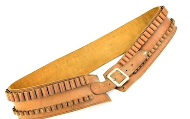 Vintage Mexican Vaquero Cowboy Leather Belt
