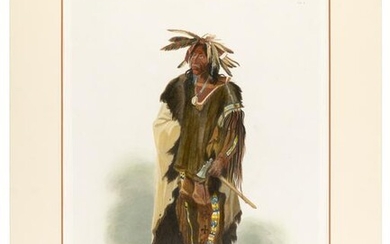 Wak-Tae-Geli, A Sioux Warrior by Karl Bodmer