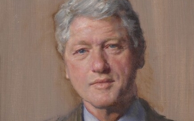William Jefferson Clinton (A Sketch), Nelson Shanks