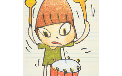 Yoshitomo Nara (born 1959) Banging the Drum