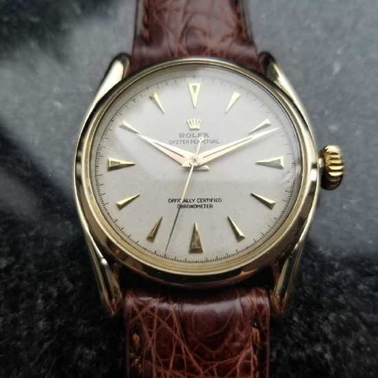 Rolex Oyster Perpetual Vintage 1951 14k Gold 6092