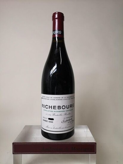 1 bouteille RICHEBOURG - Domaine de La Romanée…