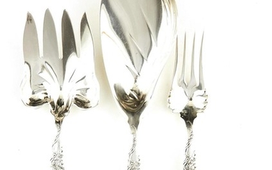 American silver flatware, Tiffany & Co (6pcs)