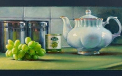 Andrew Potter, British 20th/21st century- Green Grapes...
