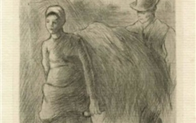 Camille Pissarro Paysans portant du foin