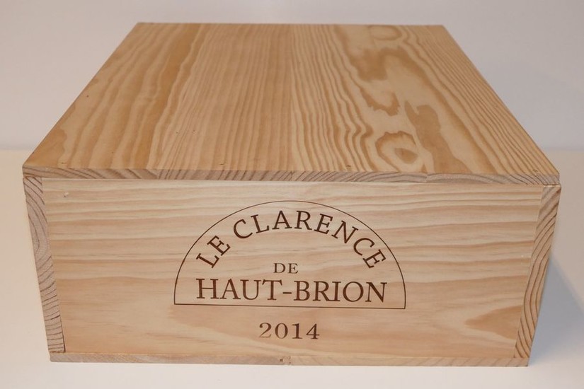 12 Btles Le Clarence de Haut Brion 2014 Graves en …