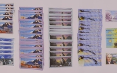 240pc Antarctica Overseas Exchange Office Banknotes
