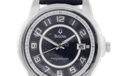 BULOVA - a gentleman's Precisionist wrist watch.