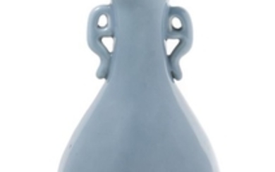 A Chinese Clair-de-Lune Porcelain Vase