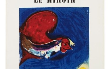 [DERRIERE LE MIROIR - CHAGALL]. A group of 4 Marc