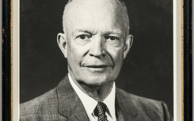 Eisenhower, Dwight D. (1890-1969) Signed and Inscribed Photograph.