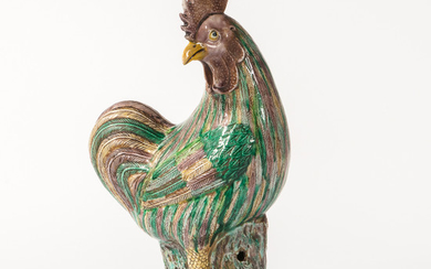 Export Sancai-glazed Rooster