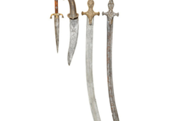 Four Indian Daggers, 19th Century And Later