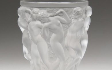Lalique Vase, Bacchantes