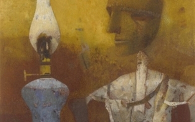 LAMP AND THE EFFIGY, Ganesh Pyne