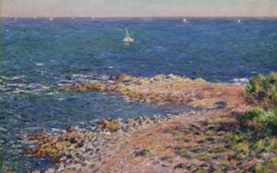 LA MÉDITERRANÉE PAR VENT DE MISTRAL, Claude Monet