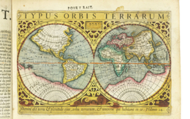 MERCATOR, Gerard (1512-1594) and Jodocus HONDIUS (1563-1611). Atlas minor, ou briefve et vive description de tout le monde. Amsterdam: Hondius, 1614.
