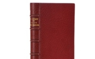 MURET. Traité des festins. Paris, 1682. 1 vol. in-12 plein maroquin rouge du XXe s.