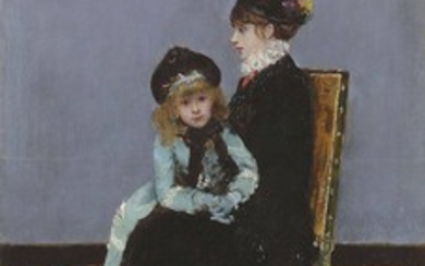 Norbert Goeneutte (French, 1854-1894), L'elegance: Mère et fille