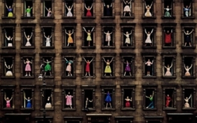 ORMOND GIGLI | 'NEW YORK CITY' (GIRLS IN THE WINDOWS), 1960