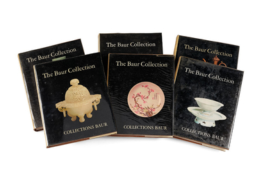 SIX VOLUMES OF THE BAUR COLLECTION, JOHN AYERS AND OTHERS, THE BAUR COLLECTION, SIX VOLUMES, GENEVA, 1968-1984