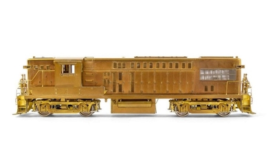 A Brass O-Gauge DieselÂ Locomotive