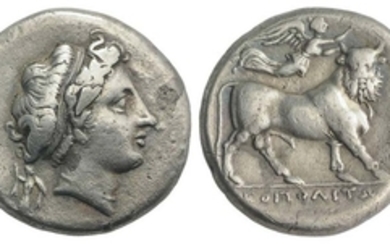 Southern Campania, Neapolis, c. 300-275 BC. AR Didrachm (20mm, 6.08g,...