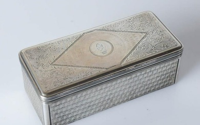 18-19th century Austrian Silver Box w/ Armorial