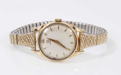 1950s ladies Omega gold plated wristwatch