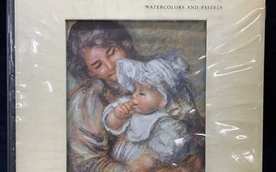 1959 Renoir Watercolors & Pastels Illustr. Book