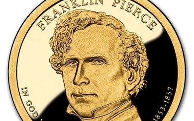 2010-S Franklin Pierce Presidential Dollar Proof