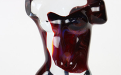 Dino Rosin Murano glass figural sculpture
