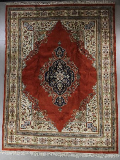 Semi Antique Turkish Tribal Rug