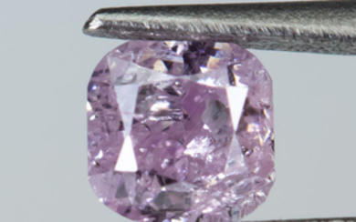 Diamond - 0.16 ct - Natural Fancy Purplish Pink- I2 *NO RESERVE*