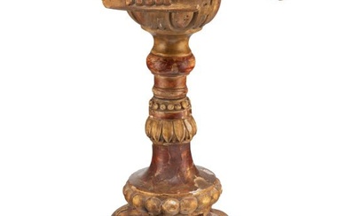 27215: An Italian Gilt Carved Wood Gueridon Table, 18th