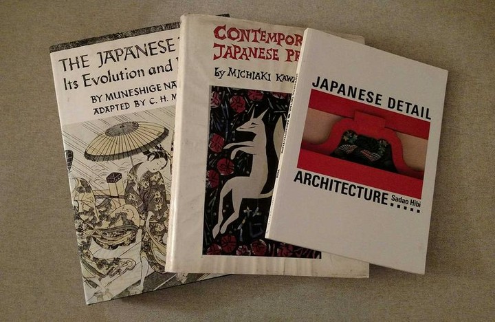 (3) Japanese Art & Architecture Reference Books