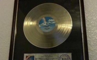 THE FIXX REACH THE BEACH RIAA AWARD.