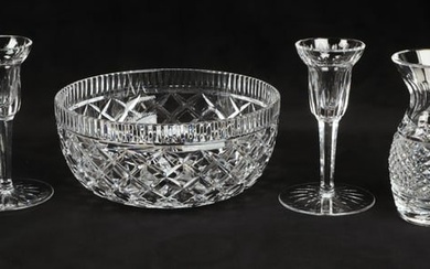 (4) Pcs Waterford Crystal
