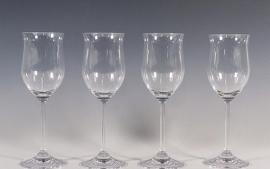 4pc Marquis by Waterford Crystal White Wine Glasses, Vintage