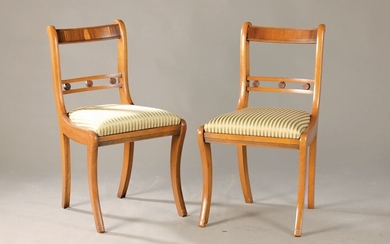 5 chairs, around 1900, in style of the...