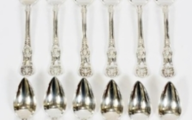 TIFFANY & CO.'ENGLISH KING' STERLING SILVER SPOONS