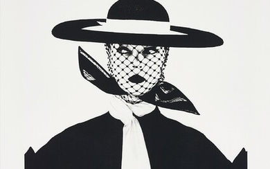 Irving Penn, Black and White Vogue Cover (Jean Patchett), New York