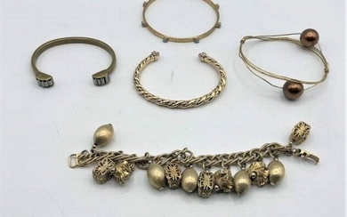 [6] Assorted Designer Bracelets: Napier, Kiam Family