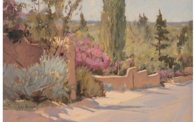 Irby Brown (b.1928), Santa Fe Stroll