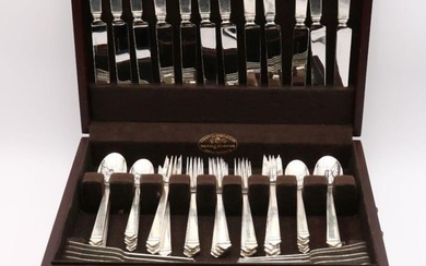 84 Pc. Tiffany & Co. "Hampton" Sterling Silver Set