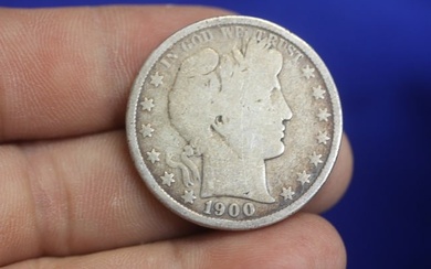 A 1900 Barber Half Dollar