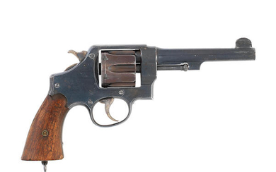 A .45 ACP 'US Army Model 1917' Revolver by Smith & Wesson, no. 123280